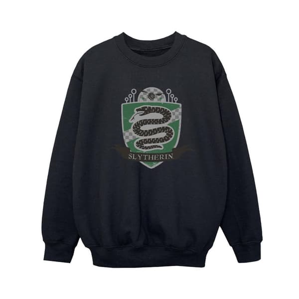 Harry Potter Boys Slytherin Chest Badge Sweatshirt