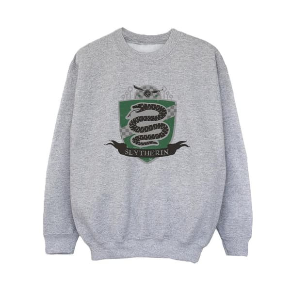 Harry Potter Boys Slytherin Chest Badge Sweatshirt
