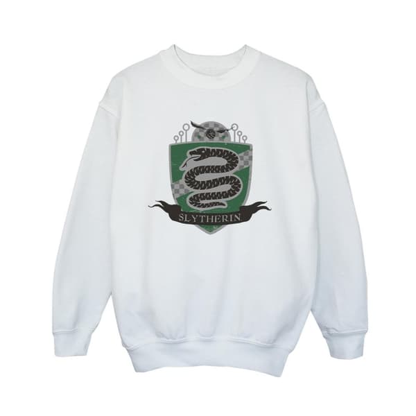 Harry Potter Boys Slytherin Chest Badge Sweatshirt