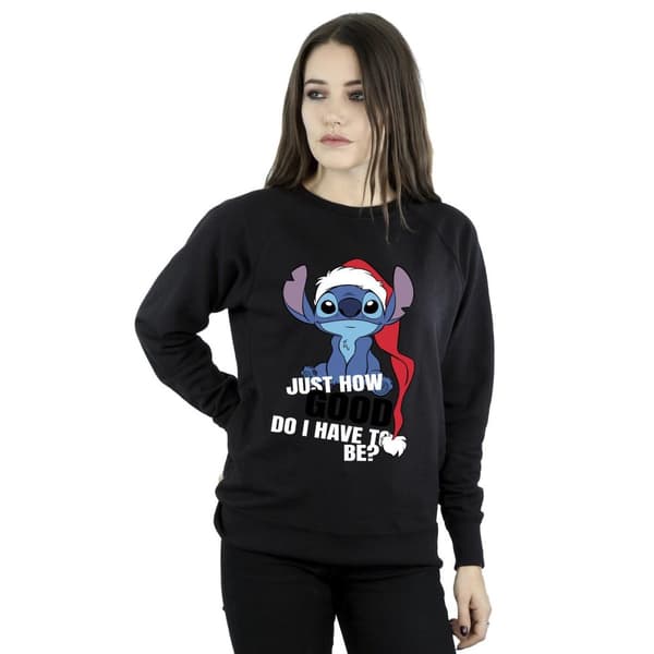 Disney Dam/Tjej Lilo & Stitch Just How Good Sweatshirt