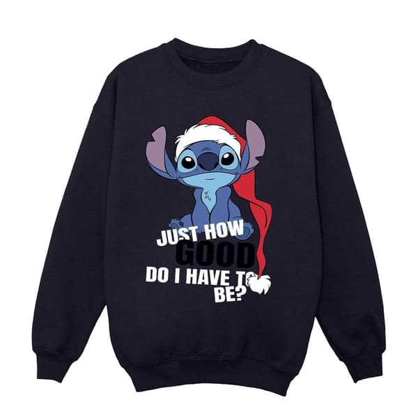 Disney Dam/Tjej Lilo & Stitch Just How Good Sweatshirt