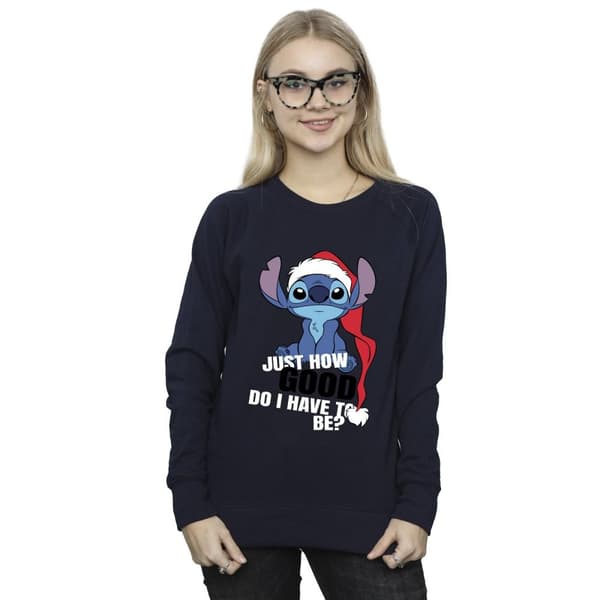 Disney Dam/Tjej Lilo & Stitch Just How Good Sweatshirt