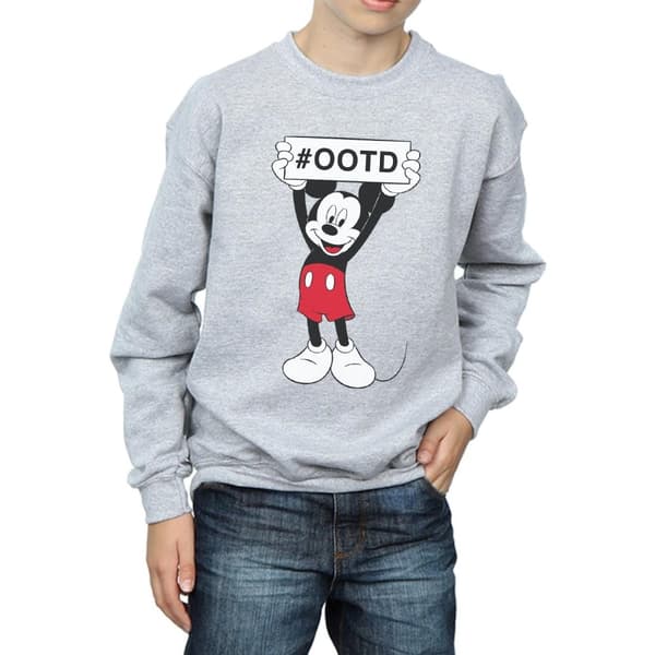 Disney Boys Mickey MouseOutfit Of The Day Sweatshirt