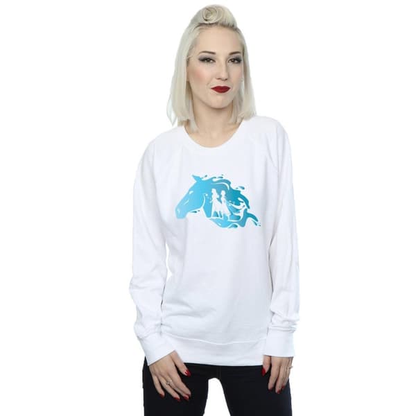 Disney Dam/Tjej Frozen 2 Nokk Silhouette Sweatshirt
