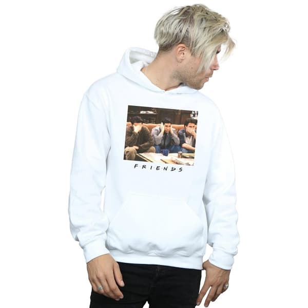 Friends Mens Three Wise Guys Hoodie