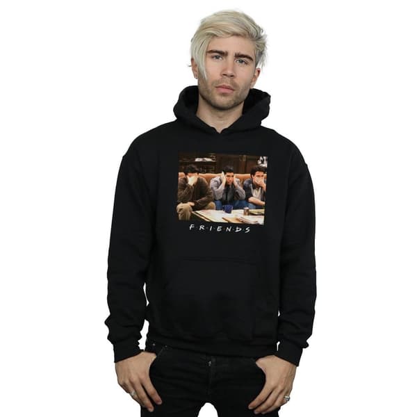Friends Mens Three Wise Guys Hoodie