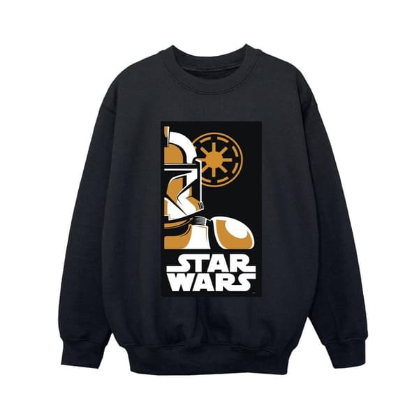 Star Wars Boys Stormtrooper Art Poster Sweatshirt