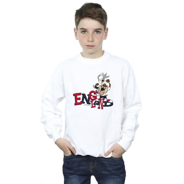 Looney Tunes Boys Bugs & Taz England Sweatshirt