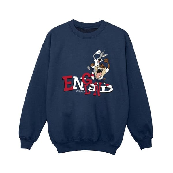 Looney Tunes Boys Bugs & Taz England Sweatshirt