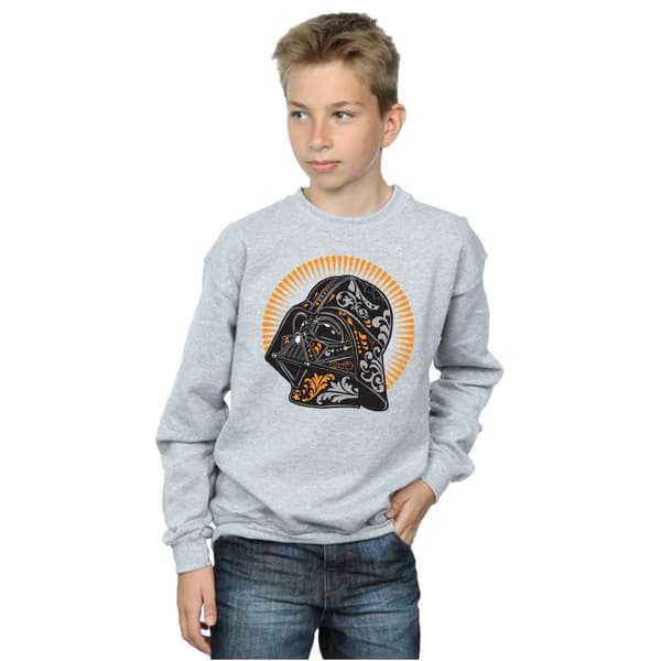 Star Wars Boys Darth Vader Dia De Los Muertos Sweatshirt