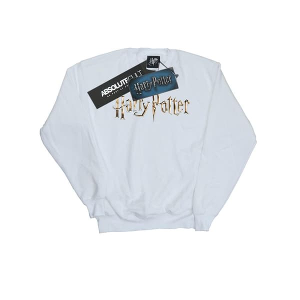 Harry Potter Girls Full Colour Logo Sweatshirt