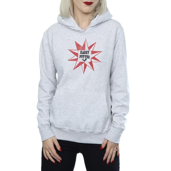 Harry Potter Womens/Ladies Hedwig Star Hoodie