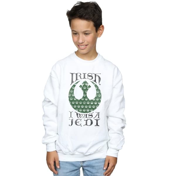 Star Wars Irländsk I Was A Jedi - Sweatshirt för pojkar