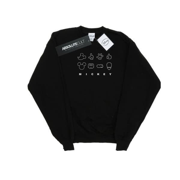 Disney Boys Mickey Mouse Deconstructed Sweatshirt
