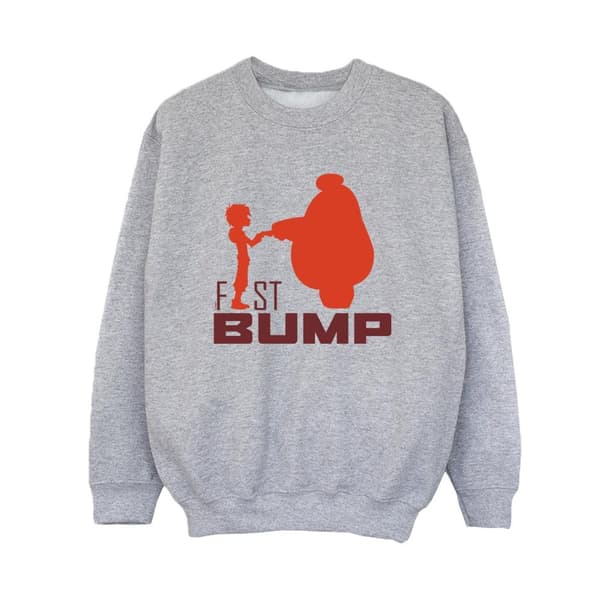 Disney Boys Big Hero 6 Baymax Fist Bump Cutout Sweatshirt