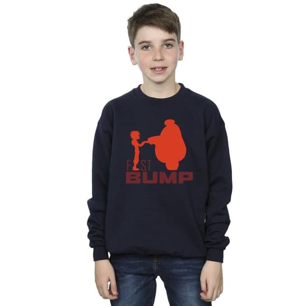 Disney Boys Big Hero 6 Baymax Fist Bump Cutout Sweatshirt