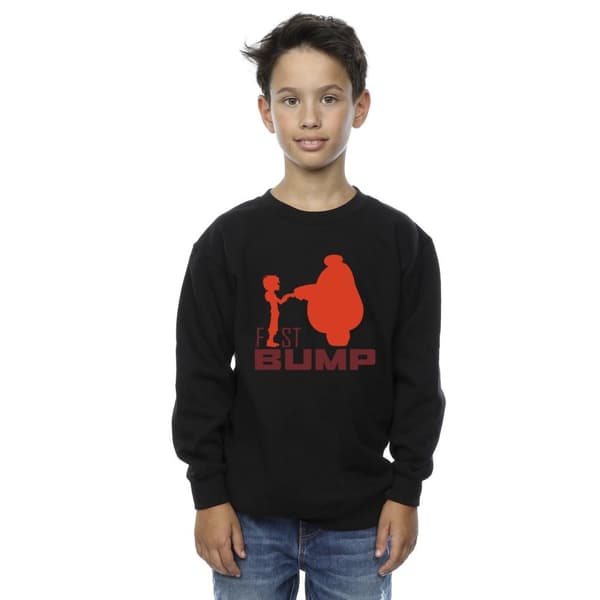 Disney Boys Big Hero 6 Baymax Fist Bump Cutout Sweatshirt