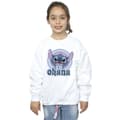 Miniatyrbilde 2 av 3: Disney Girls Lilo And Stitch Ohana Circle Sweatshirt