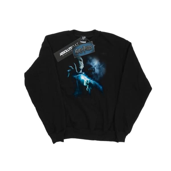 Harry Potter Girls Voldemort Shadow Sweatshirt Black 5-6 Years