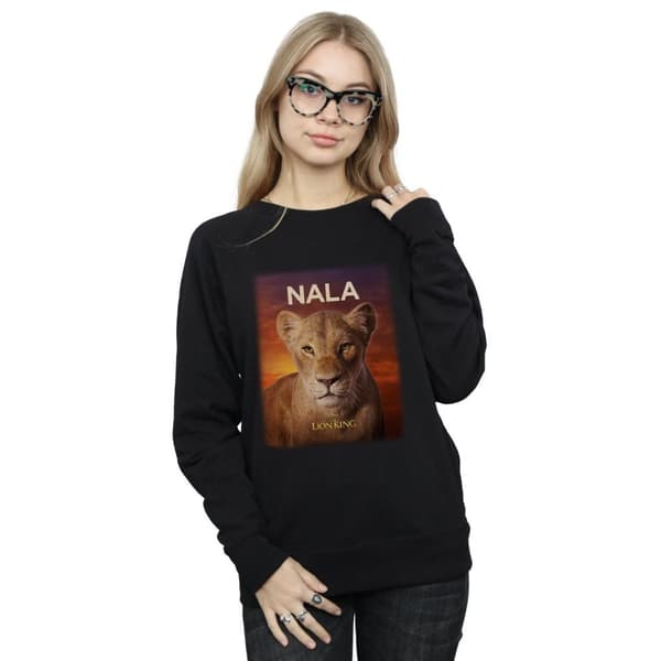 Disney Womens/Ladies The Lion King Movie Nala Poster Sweatshirt