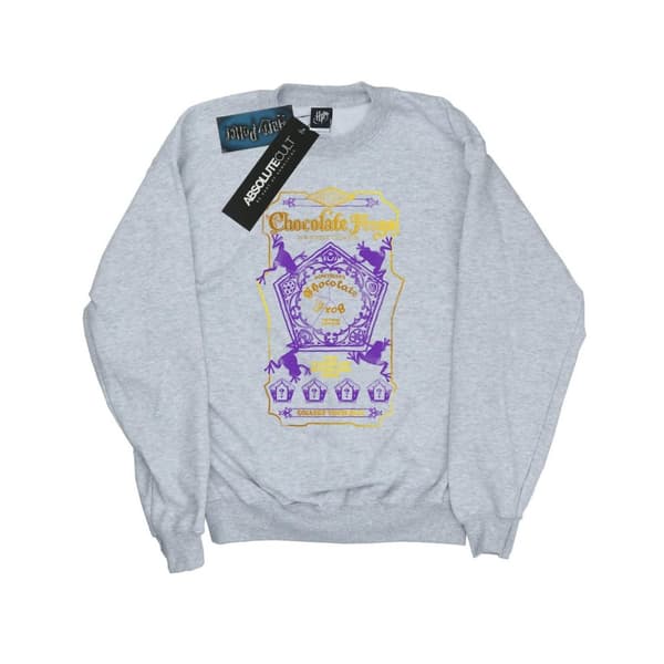 Harry Potter Mens Chocolate Frogs Coloured Label Sweatshirt