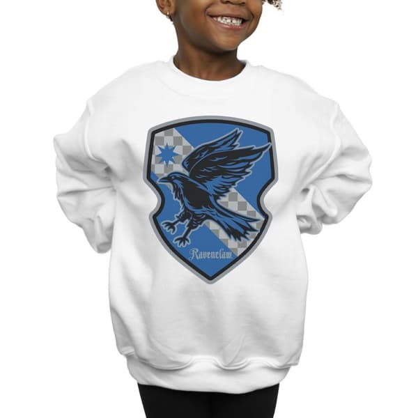 Harry Potter Ravenclaw Crest Flat Sweatshirt för flickor