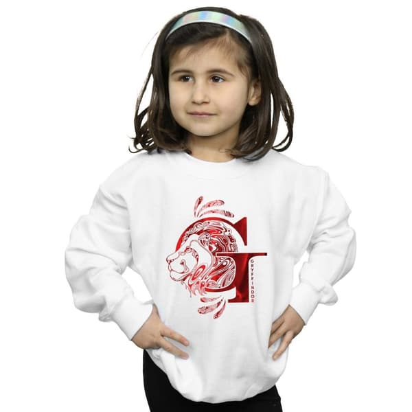 Harry Potter Girls Gryffindor Lion Sweatshirt