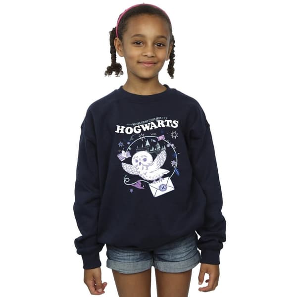 Harry Potter Girls Owl Letter From Hogwarts Sweatshirt