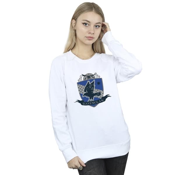 Harry Potter Womens/Ladies Ravenclaw Chest Badge Sweatshirt