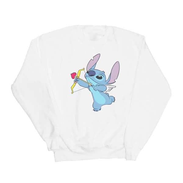 Disney Lilo And Stitch Stitch Cupid Valentines Sweatshirt för flickor