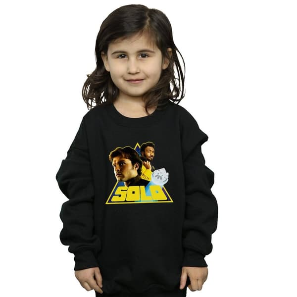 Star Wars Girls Solo Retro Triangle Sweatshirt