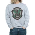 Miniatyrbilde 3 av 5: Harry Potter Mens Slytherin Crest Flat Sweatshirt