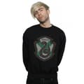 Miniatyrbild 2 av 5: Harry Potter Slytherin Crest Flat Sweatshirt för herrar