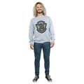 Miniatyrbilde 4 av 5: Harry Potter Mens Slytherin Crest Flat Sweatshirt