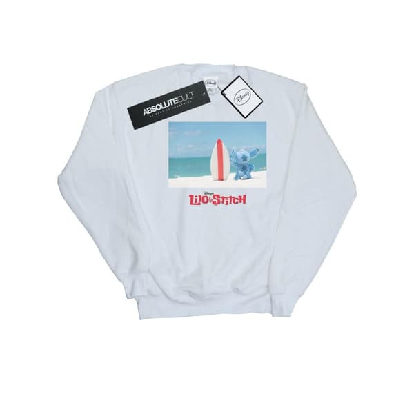 Disney Lilo And Stitch Surf Beach - Sweatshirt för kvinnor/damer