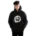 Miniatyrbillede 2 af 3: Star Wars Mens The Mandalorian Bounty Hunter Splatter Skull Hoodie