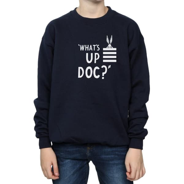 Looney Tunes Pojkar Bugs Bunny What´s Up Doc Stripes Sweatshirt