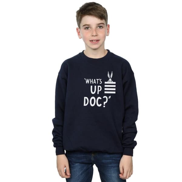 Looney Tunes Pojkar Bugs Bunny What´s Up Doc Stripes Sweatshirt