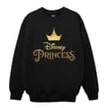 Miniatyrbillede 1 af 4: Disney Girls Princess Crown Logo Sweatshirt