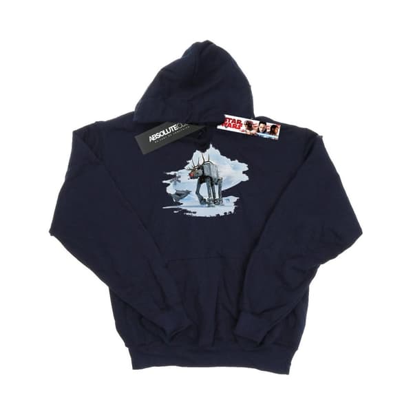 Star Wars Jul AT-AT ren-hoodie för män