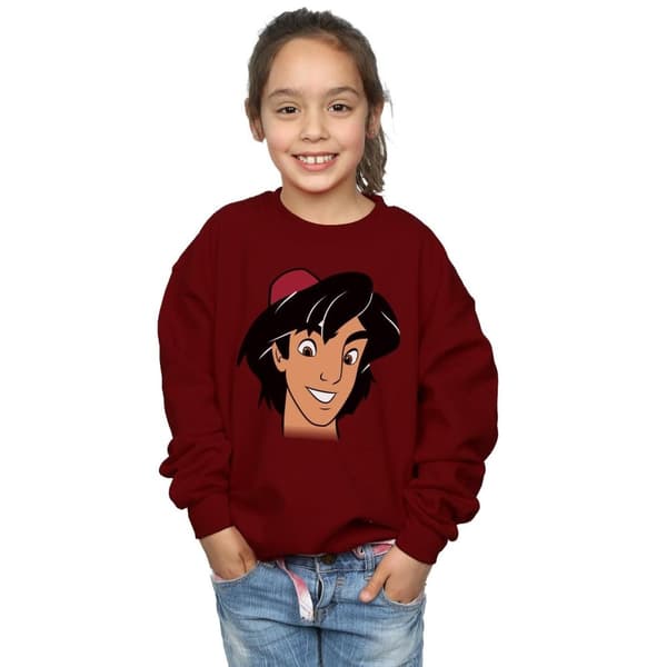 Disney Aladdin Headshot-tröja för flickor