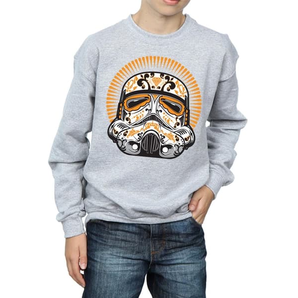 Star Wars Pojkar Stormtrooper Dia De Los Muertos Sweatshirt