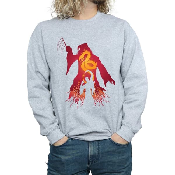 Harry Potter Mens Dumbledore Silhouette Sweatshirt