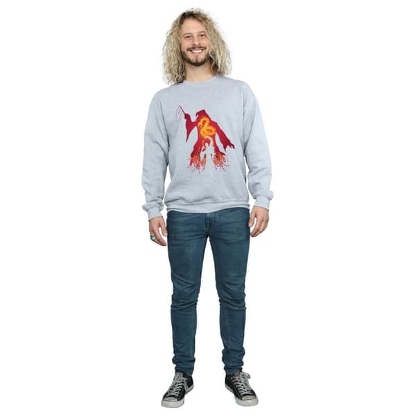 Harry Potter Mens Dumbledore Silhouette Sweatshirt