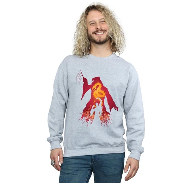 Harry Potter Mens Dumbledore Silhouette Sweatshirt