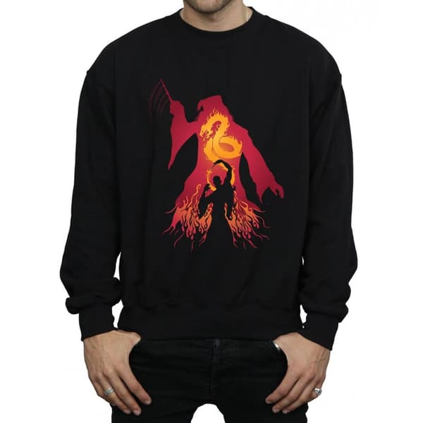 Harry Potter Mens Dumbledore Silhouette Sweatshirt