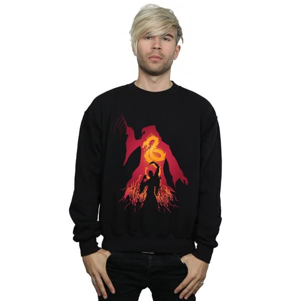 Harry Potter Mens Dumbledore Silhouette Sweatshirt