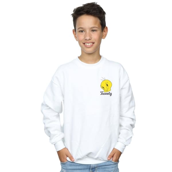 Looney Tunes Tweety Pie Head-tröja för pojkar