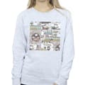 Miniatyrbild 3 av 4: Disney Sweatshirt med serietidningen Chip ´n Dale för damer/kvinnor