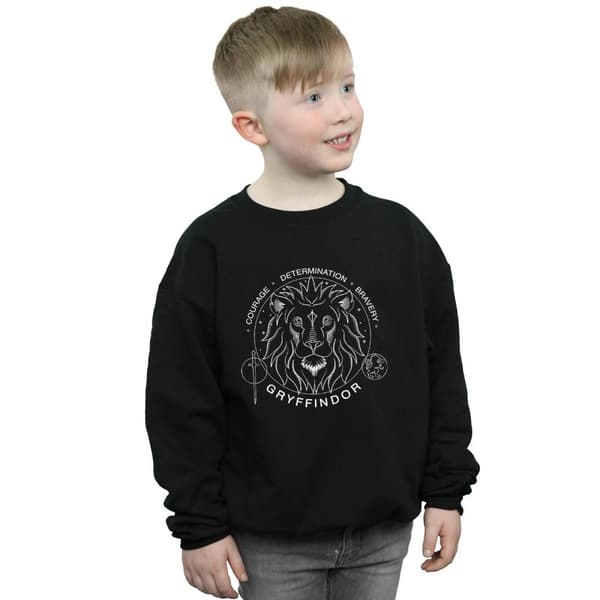 Harry Potter Boys Gryffindor Seal Sweatshirt
